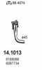 FORD 1666600 Exhaust Pipe